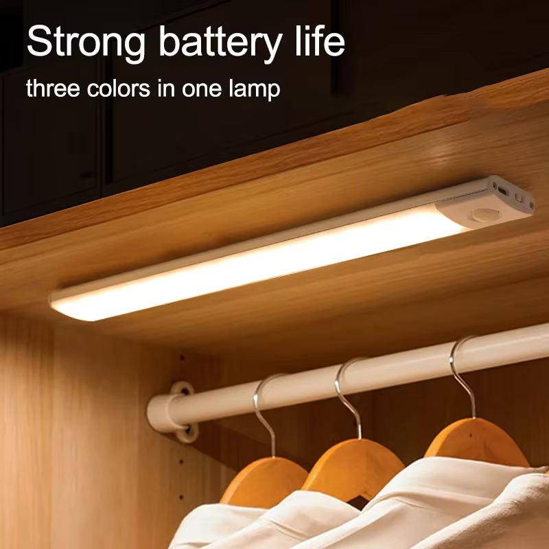 Portable Rechargeable PIR Sensor Lamp Light