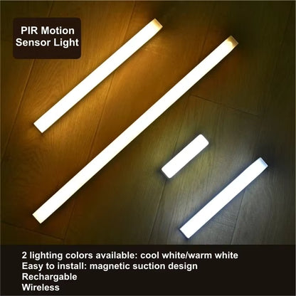 Portable Rechargeable PIR Sensor Lamp Light